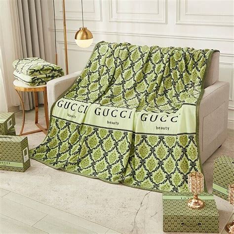 designer baby blanket gucci|gucci luxury throw blanket.